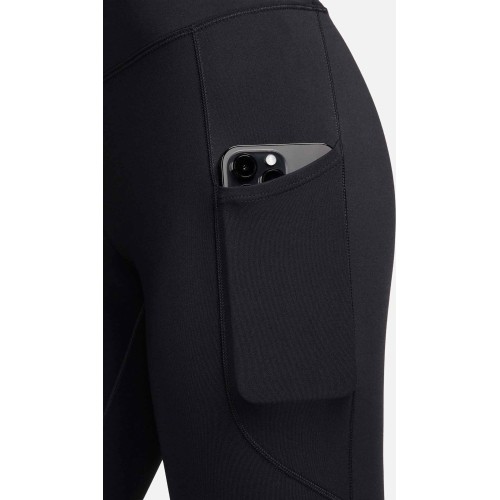 Legginsy damskie Nike Dri-FIT One HR 7/8 Pkt, czarne, FN3241 010