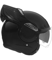 Kask motocyklowy Flip-Up NOX Premium Stratos P/J Matte Black