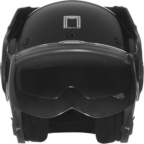 Kask motocyklowy Flip-Up NOX Premium Stratos P/J Matte Black