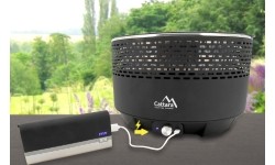 Grill - beczka turystyczny piknikowy na balkon taras na węgiel drzewny Cattara Keg