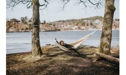 Podwójny hamak ogrodowy Amazonas Barbados Natura, Dla 2 osób