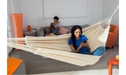 Podwójny hamak ogrodowy Amazonas Barbados Natura, Dla 2 osób