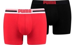 Bielizna męska Puma Placed Logo Black Red