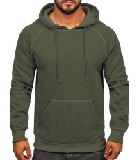 Bluza polarowa męska J.Style Green 8B152-29