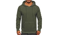 Bluza polarowa męska J.Style Green 8B152-29