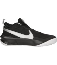 Buty do koszykówki Nike Team Hustle D 10 GS dla młodzieży, czarne CW6735 004