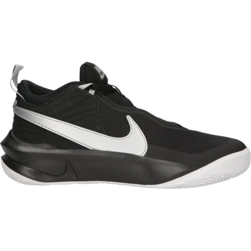 Buty do koszykówki Nike Team Hustle D 10 GS dla młodzieży, czarne CW6735 004