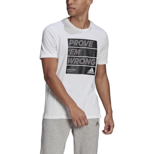 Koszulka męska Adidas M Prvemwrng Tee White GL3452