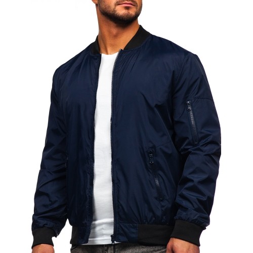 Kurtka męska J.Style, niebieska 8M97-25