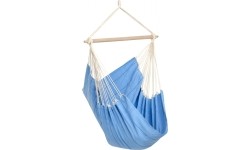Fotel hamakowy Hamak krzesło do siedzenia ogrodowy Amazonas Artista, Niebieski