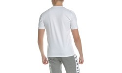 Converse Marškinėliai Star Chevron Tri Color Tee White