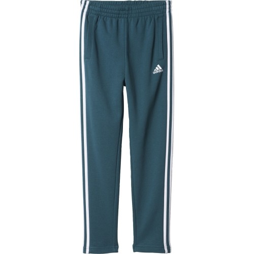 Spodnie młodzieżowe Adidas YB 3S FT PANT Green BQ2836