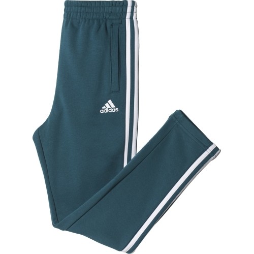 Spodnie młodzieżowe Adidas YB 3S FT PANT Green BQ2836