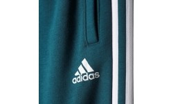 Spodnie młodzieżowe Adidas YB 3S FT PANT Green BQ2836