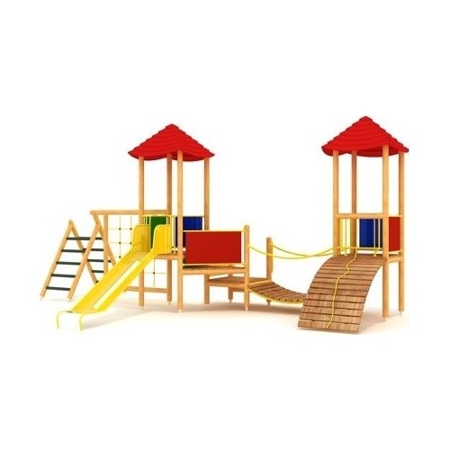 Drewniany plac zabaw dla dzieci model 06-A