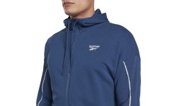 Reebok Džemperis Vyrams Wor Piping Fz Blue HA1073