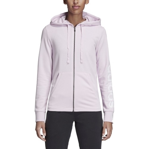 Bluza damska Adidas Essentials Linear Full-Zip Pink CD7806