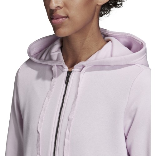 Bluza damska Adidas Essentials Linear Full-Zip Pink CD7806