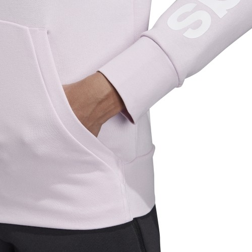 Adidas Džemperis Ess Lin Fz Hd Pink