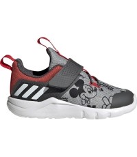 Buty dziecięce Adidas RapidaFlex Mickey szaro-czerwone EF9730