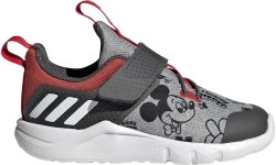 Buty dziecięce Adidas RapidaFlex Mickey szaro-czerwone EF9730
