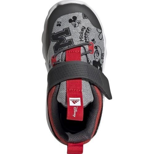 Buty dziecięce Adidas RapidaFlex Mickey szaro-czerwone EF9730