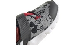 Buty dziecięce Adidas RapidaFlex Mickey szaro-czerwone EF9730