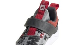 Buty dziecięce Adidas RapidaFlex Mickey szaro-czerwone EF9730