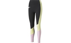 Puma Intl High legginsy damskie Black Yellow Pink 531661 01