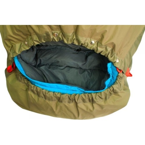 YATE BIVAK BAG 10.000mm, Torba biwakowa z podwójnym zamkiem błyskawicznym / lewa