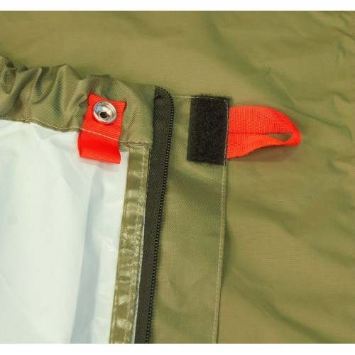 YATE BIVAK BAG 10.000mm, Torba biwakowa z podwójnym zamkiem błyskawicznym / lewa