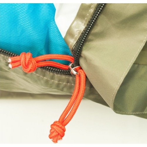 YATE BIVAK BAG 10.000mm, Torba biwakowa z podwójnym zamkiem błyskawicznym / lewa