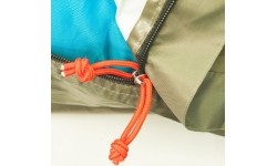 YATE BIVAK BAG 10.000mm, Torba biwakowa z podwójnym zamkiem błyskawicznym / lewa