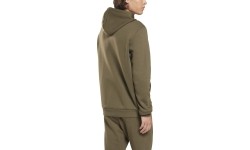 Bluza męska z kapturem Reebok RI Left Chest Logo Green HG4452