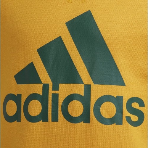 Bluza dziecięca Adidas B BL Sweat, zielono-żółta, GS4274