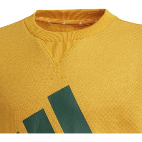 Bluza dziecięca Adidas B BL Sweat, zielono-żółta, GS4274