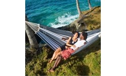 Rodzinny hamak ogrodowy Amazonas Paradiso Silver