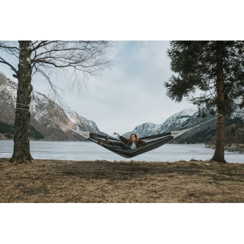 Rodzinny hamak ogrodowy Amazonas Paradiso Silver