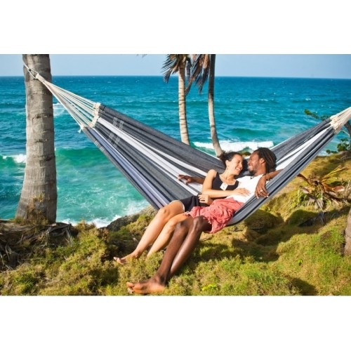 Rodzinny hamak ogrodowy Amazonas Paradiso Silver