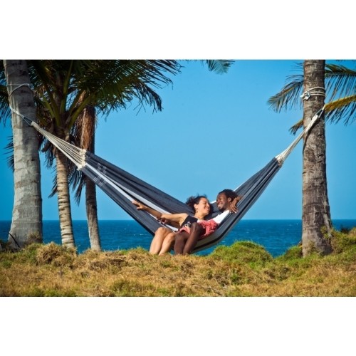 Rodzinny hamak ogrodowy Amazonas Paradiso Silver