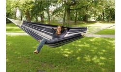 Rodzinny hamak ogrodowy Amazonas Paradiso Silver