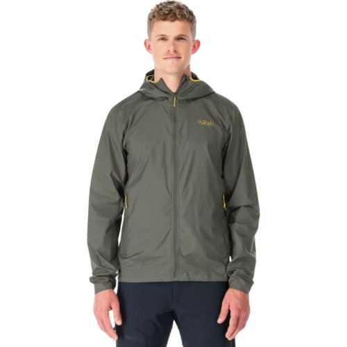 Męska wiatrówka Rab Vital Hoody - Chaki (Khaki)