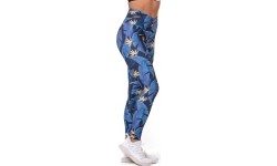 Legginsy damskie Nebbia High Waist Ocean Power 561 - Ocean Blue