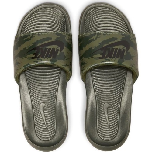 Klapki męskie Nike Victori One Slide Print, khaki CN9678 200