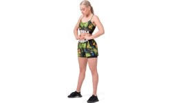 Szorty damskie Nebbia High-Energy Double Layer 563 - Jungle Green