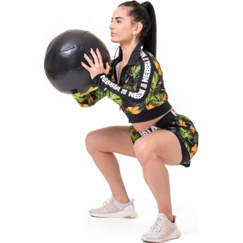 Szorty damskie Nebbia High-Energy Double Layer 563 - Jungle Green