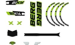 Rowery - Zestaw naklejek Cross Green