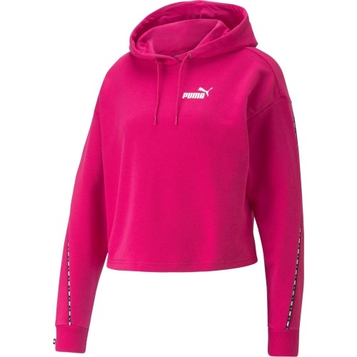 Bluza damska Puma Power Tape Hoodie różowa 673632 64