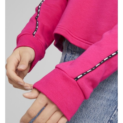 Bluza damska Puma Power Tape Hoodie różowa 673632 64