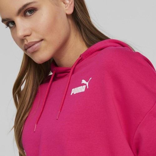 Bluza damska Puma Power Tape Hoodie różowa 673632 64